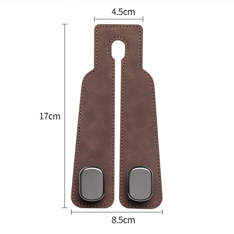 🧥 Seat Back Hanger – Perfect for Bags, Coats & More (No Spills, No Tipping)
