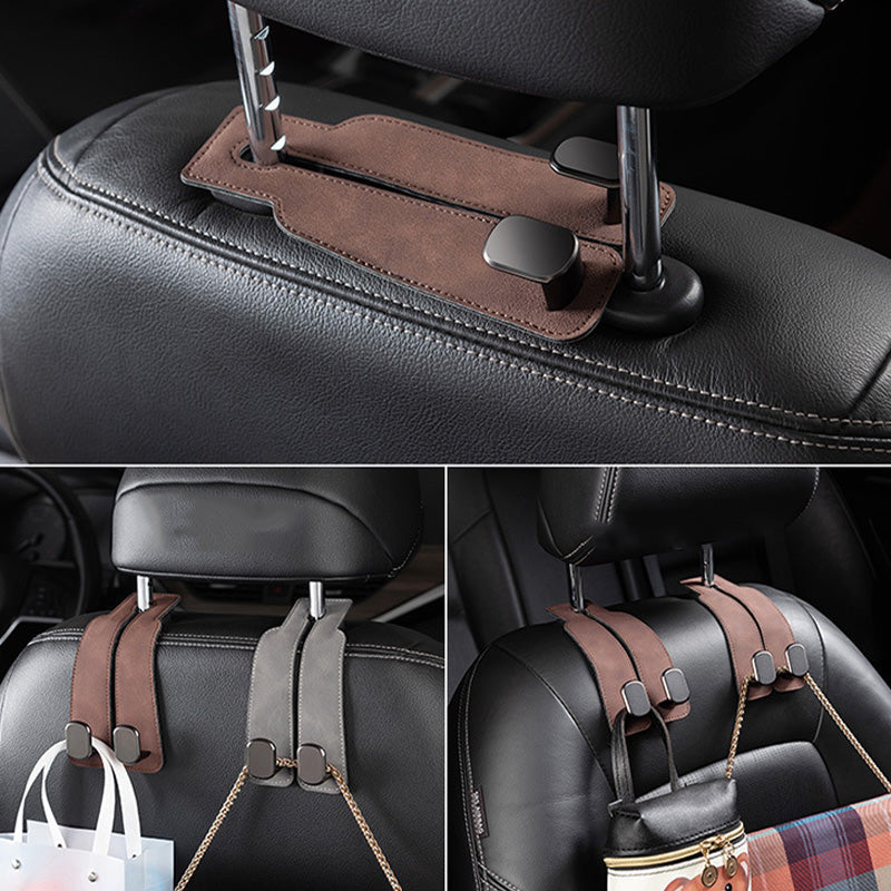 🧥 Seat Back Hanger – Perfect for Bags, Coats & More (No Spills, No Tipping)