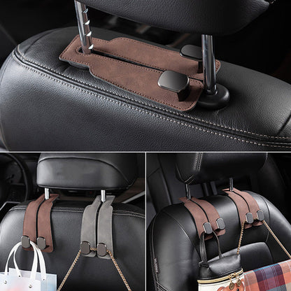 🧥 Seat Back Hanger – Perfect for Bags, Coats & More (No Spills, No Tipping)
